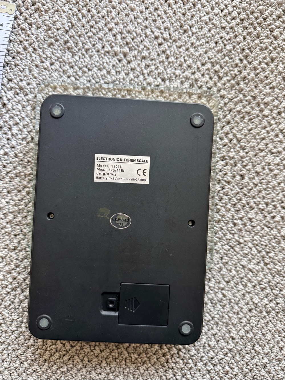Small Digital Kitchen Scale - Picture 4 of 4